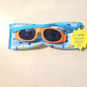 Infant sunglass with band strap